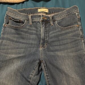 Madewell Women's Blue Skinny Jeans